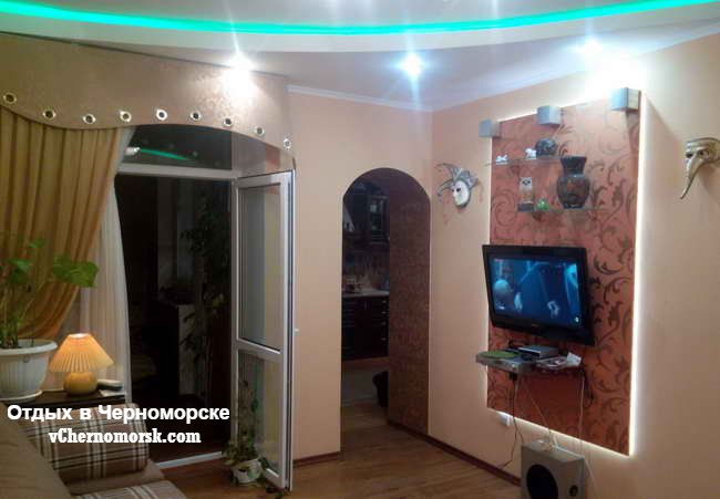 Отличная трехкомнатная квартира в Черноморске на Парусной