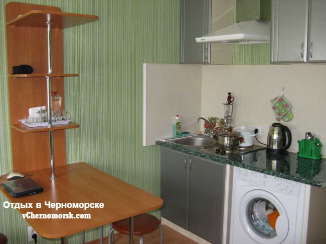 1-комнатная квартира прямо у моря в Черноморске
